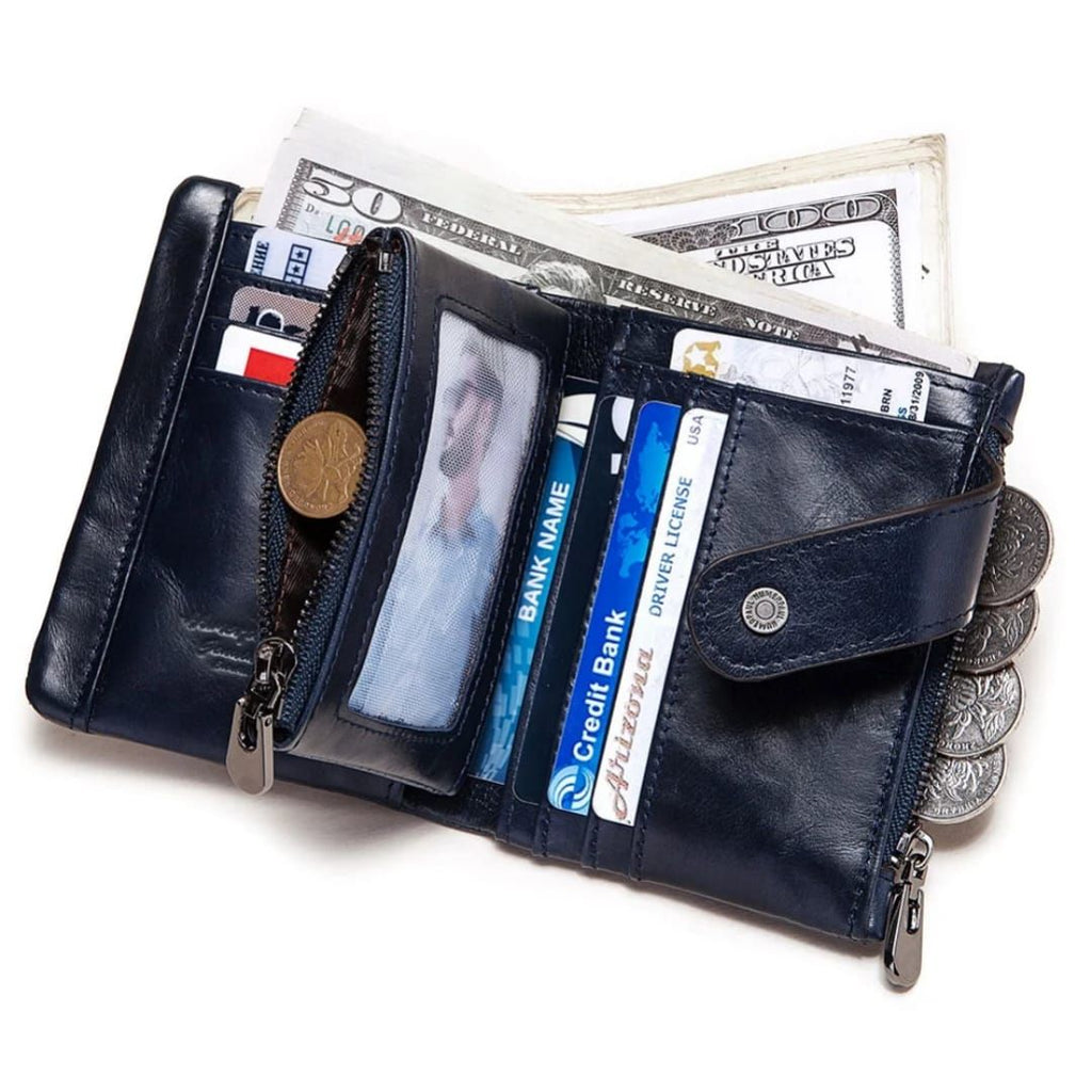 porte feuille de haut qualité en cuir de vache