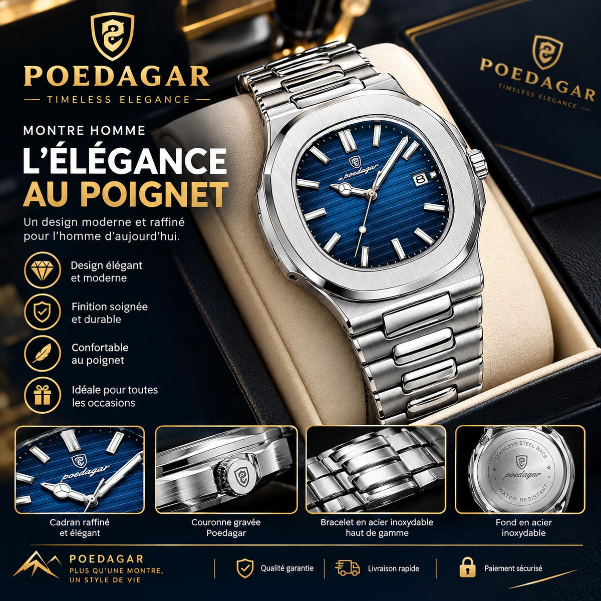 Montre de luxe poedagar